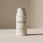 HALENE No. 03 Bakuchiol Overnight Cream on a warm bone surface