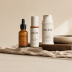 HALENE The Routine, all three bakuchiol products together