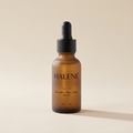 HALENE No. 01 Bakuchiol + Beta-Glucan Serum in a frosted amber glass dropper bottle
